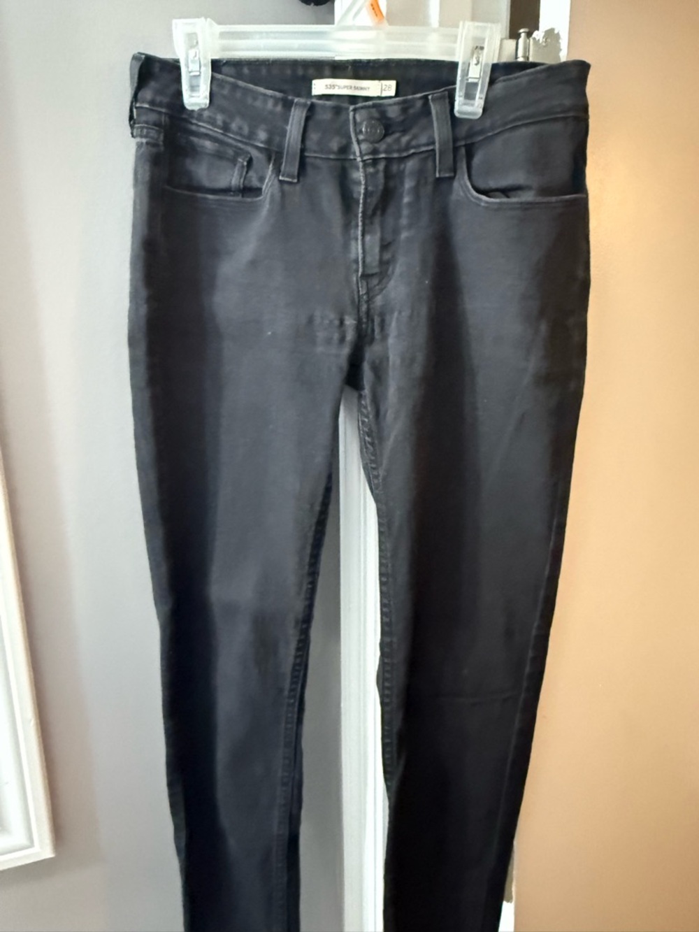 Levi's Black Skinny Jeans